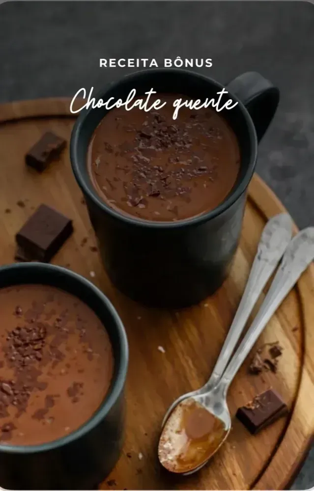 The bonus recipe, chocolate quente